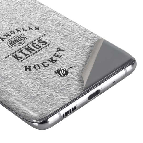 NHL Los Angeles Kings Black Text Galaxy S20 Ultra 5G Skin